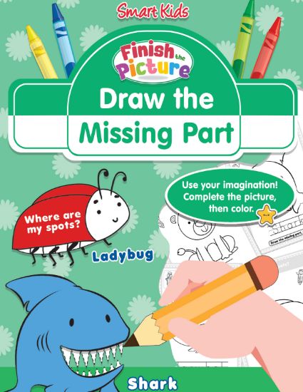 Picture of SMART KIDS FINISH THE PICTURE-DRAW THE MISSING PART