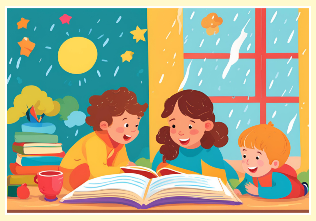 Show blog post for JULY 2024 - WEEK 1 | Top 7 Rainy Day Reading Activities for Kids Picture for blog post JULY 2024 - WEEK 1 | Top 7 Rainy Day Reading Activities for Kids