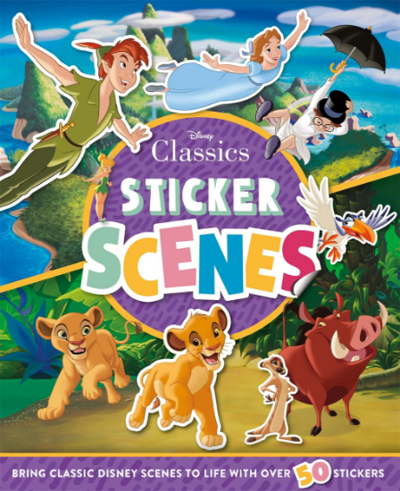 Picture of DISNEY STICKER SCENES OVER 50 STICKERS-CLASSICS 
