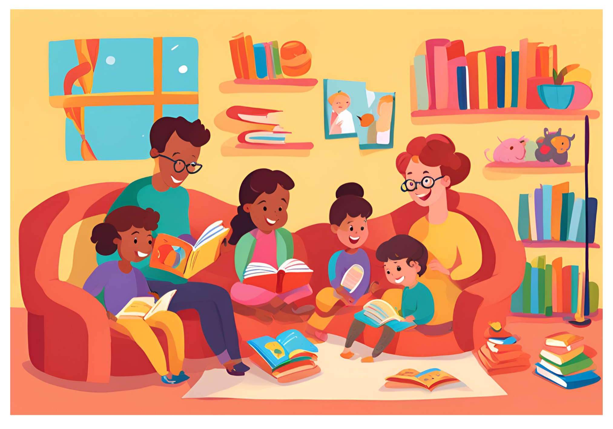 Show blog post for AUGUST 2024 - WEEK 2 | Top 5 Family Reading Night Ideas Picture for blog post AUGUST 2024 - WEEK 2 | Top 5 Family Reading Night Ideas
