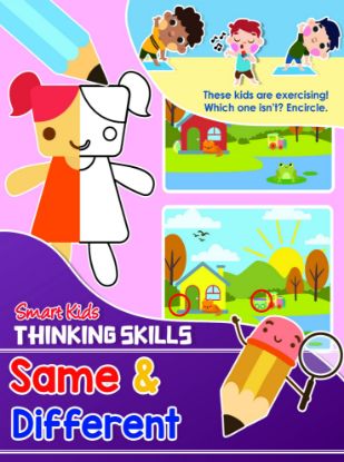 Picture of SMART KIDS THINKING SKILLS-SAME & DIFFERENT