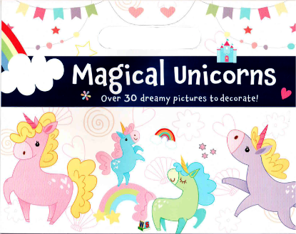 Picture of HOLIDAY FUN ACTIVITY BOOK MAGICAL UNICORNS