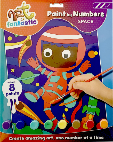 Picture of ART FANTASTIC PAINT BY NUMBERS-SPACE