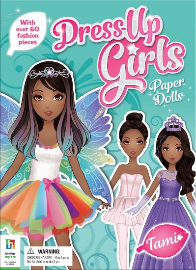 Picture of DRESS-UP GIRLS PAPER DOLLS-TAMI 