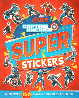 Picture of MARVEL SUPER STICKERS-AVENGERS CAPTAIN AMERICA