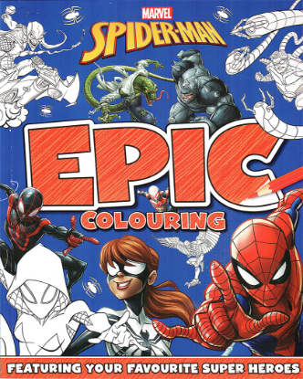 Picture of MARVEL EPIC COLORING-SPIDER-MAN