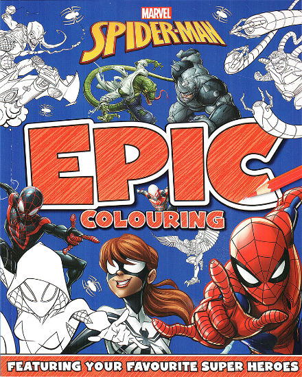 Picture of MARVEL EPIC COLORING-SPIDER-MAN