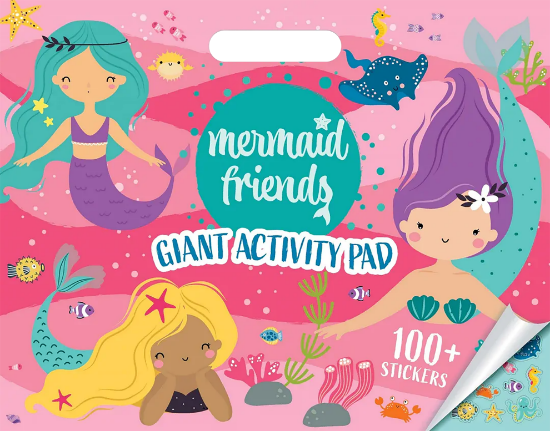 Picture of GIANT ACTIVITY PAD-MERMAID FRIENDS 