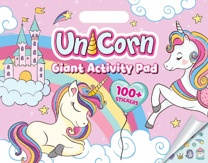 Picture of GIANT ACTIVITY PAD-UNICORN