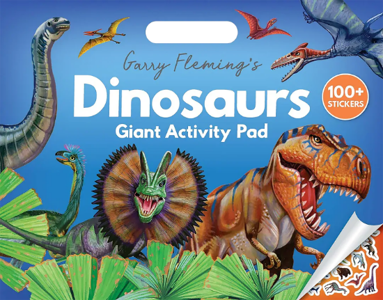 Picture of GIANT ACTIVITY PAD-GARRY FLEMING'S DINOSAURS