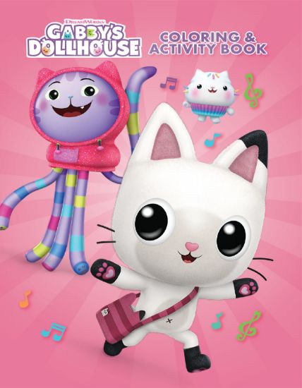 Picture of GABBY'S DOLLHOUSE COLORING & ACTIVITY BOOK