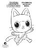 Picture of GABBY'S DOLLHOUSE COLORING & ACTIVITY BOOK