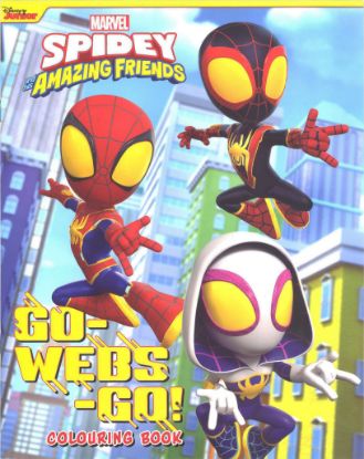 Picture of DISNEY JUNIOR MARVEL SPIDEY 16PP COLORING BOOK-GO-WEBS-GO! 2