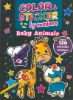 Picture of COLOR & STICKER BY NUMBERS-BABY ANIMALS