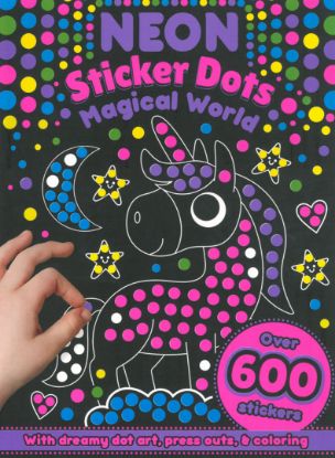 Picture of NEON STICKER DOTS-MAGICAL WORLD