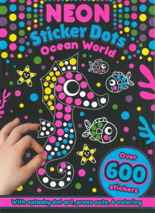 Picture of NEON STICKER DOTS-OCEAN WORLD