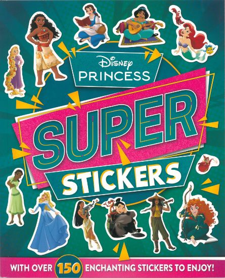 Picture of DISNEY SUPER STICKERS- DISNEY PRINCESS