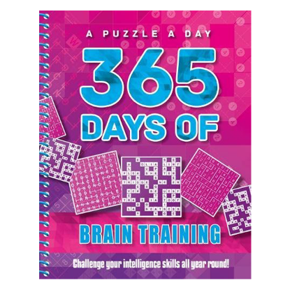 Picture of A PUZZLE A DAY-365 DAYS OF BRAIN TRAINING