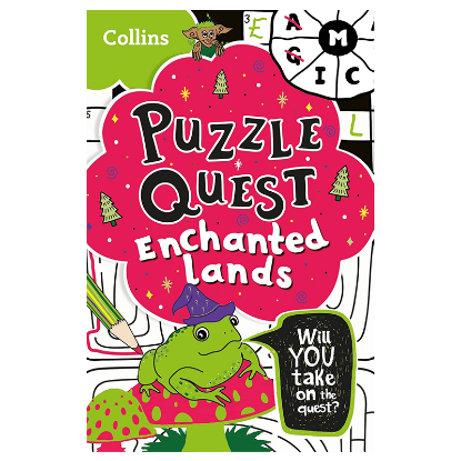 Picture of COLLINS PUZZLE QUEST-ENCHANTED LANDS