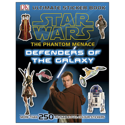 Picture of DISNEY STAR WARS ULTIMATE STICKER BOOK-THE PHANTOM MENACE DEFENDERS OF THE GALAXY