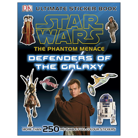 Picture of DISNEY STAR WARS ULTIMATE STICKER BOOK-THE PHANTOM MENACE DEFENDERS OF THE GALAXY
