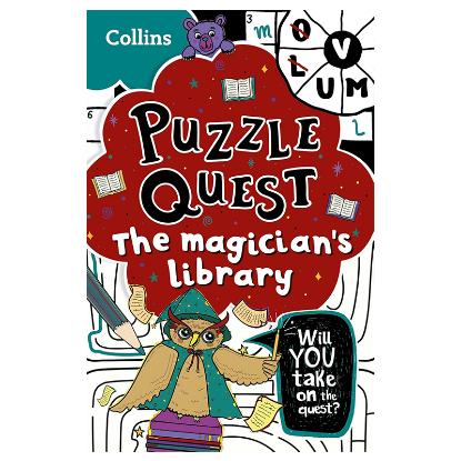 Picture of COLLINS PUZZLE QUEST-THE MAGICIAN'S LIBRARY