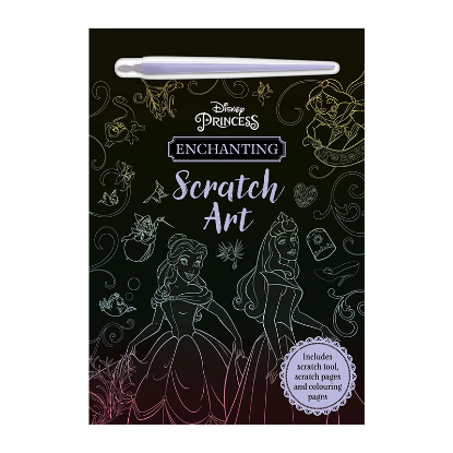 Picture of DISNEY YA PRINCESS ENCHANTING SCRATCH ART