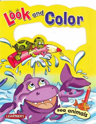 Picture of LOOK AND COLOR - SEA ANIMALS