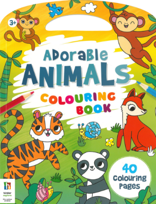 Picture of HINKLER EXPLORE COLORING BOOK-ADORABLE ANIMALS