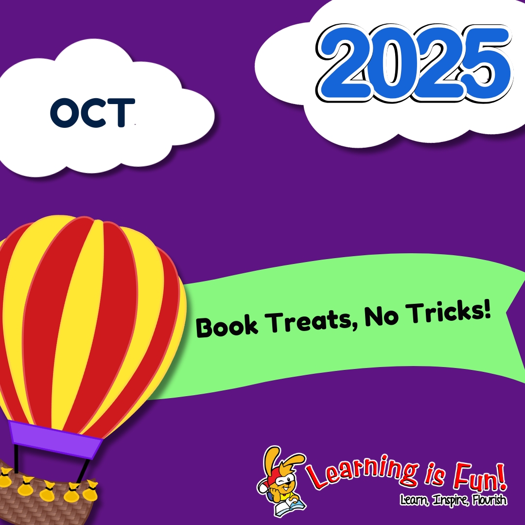 Picture for blog post OCTOBER 2025 | Book Treats, No Tricks!